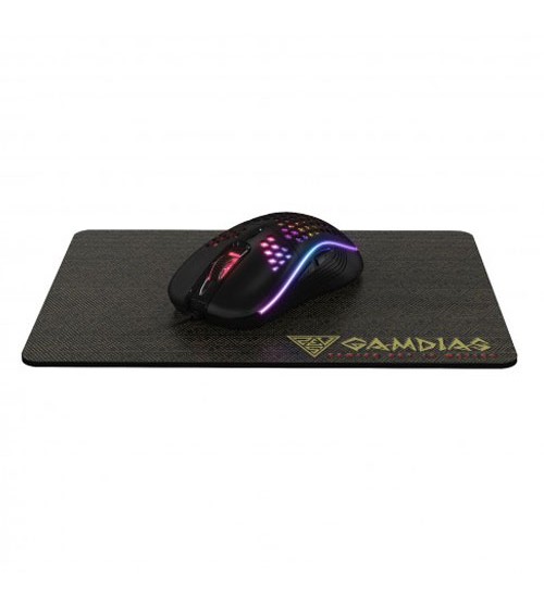 Gamdias Zeus M4 RGB Gaming Mouse With Gaming Mouse Mat Combo